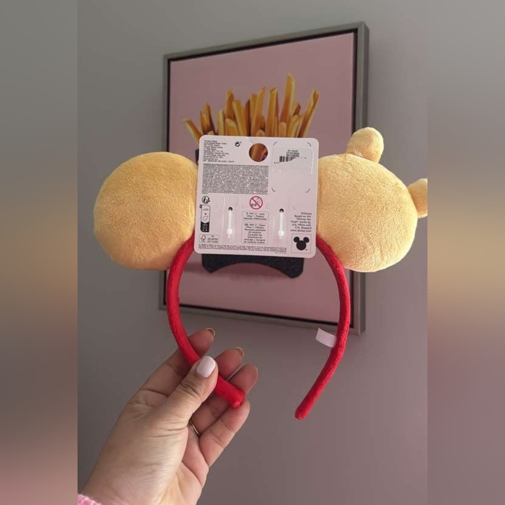 Sold Disney Winnie The Pooh Plush Ears Headband Embroidered, Primark LAST ONE - Picture 4 of 4